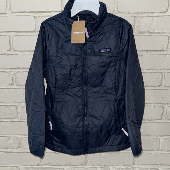 Patagonia Kids Nano Puff Diamond quilt new with tags size M(10) - Picture 2 of 10